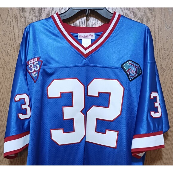 OJ Simpson (Mitch/Ness)-(Bills)-(Jersey)-(Blue)-(New Cond.)-(Size:L)-$115.00 - Picture 3 of 10